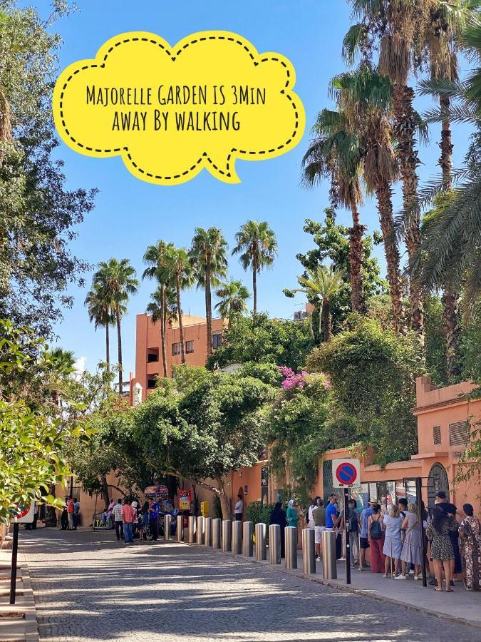 Dreamy Apartment , Exceptional View Of Majorelle Marrakesz Zewnętrze zdjęcie